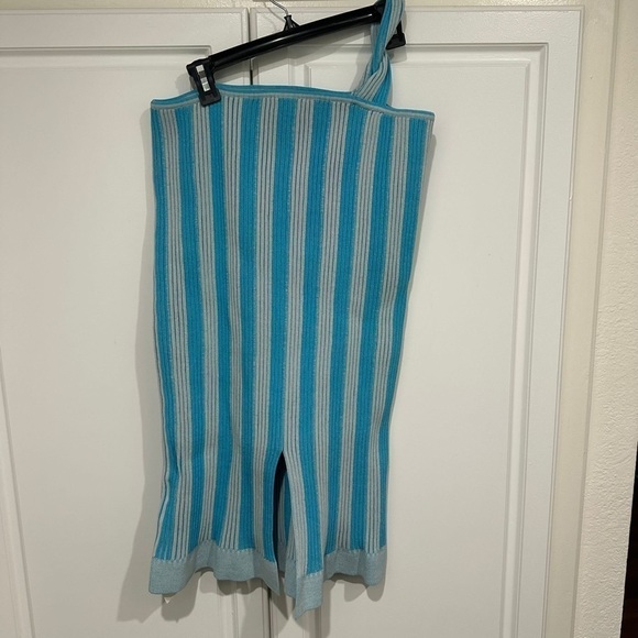 Jacquemus Vertical Stripe Patter Knitted Skirt Size 42 US L - Picture 8 of 13